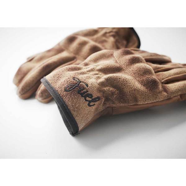 Fuel Motorcycles Handsker Flat Brun XL