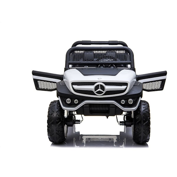 Runruntoys Auto Mercedes Benz Unimog 12v Valkoinen