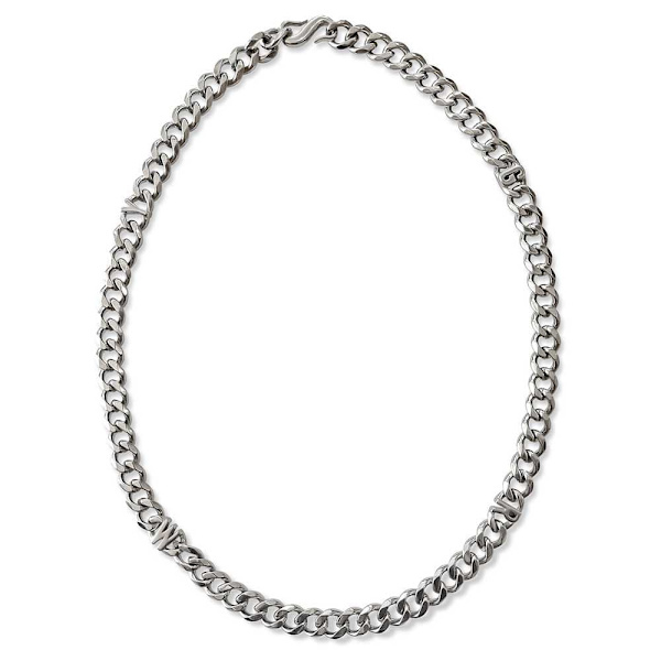 Grimey Halsband Back At You Cuban Link Silver  Man