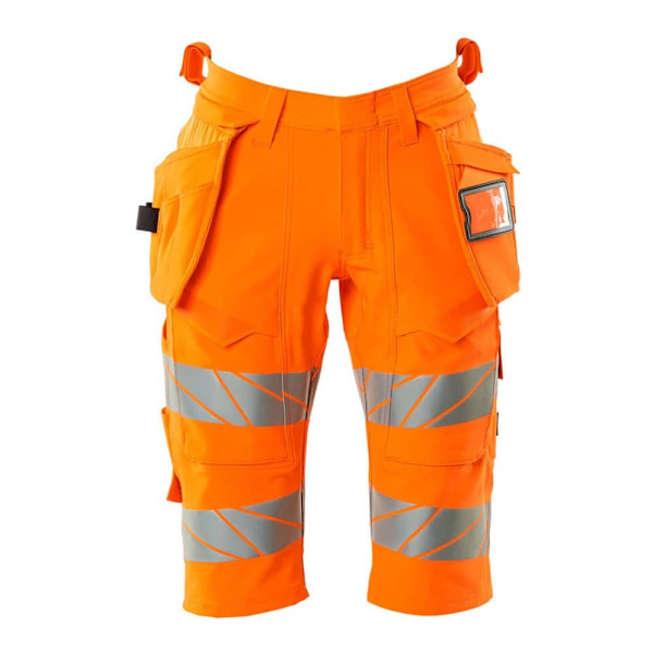Mascot Korta Byxor Med Hängande Fickor Accelerate Safe 19349 Orange 52