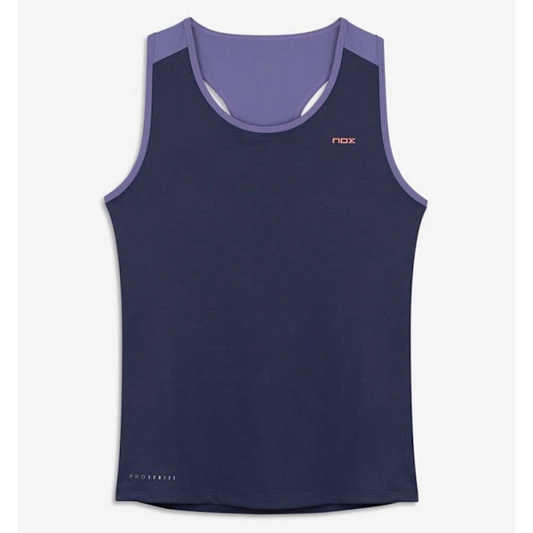 Nox Pro ærmeløs T-shirt Blå XL Kvinde