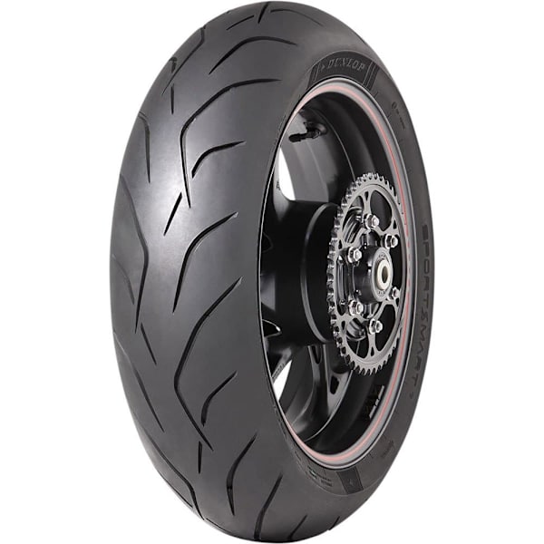 Dunlop Sportsmart Mk3 75w Tl Landevejsdæk Sort 190 / 55 / R17