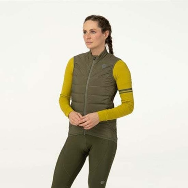 Agu Performance Padded Vest Grøn S Kvinde