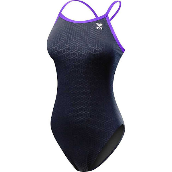 Tyr Badedragt Hexa Diamondfit Sort 26 Kvinde
