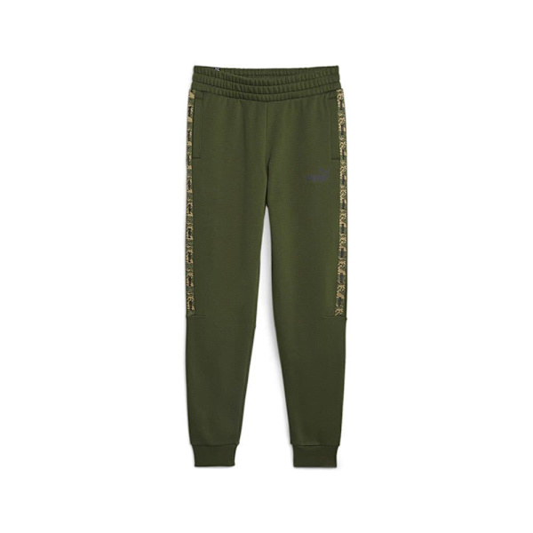 Puma Verkkahousut Ess Tape Camo Vihreä M Mies
