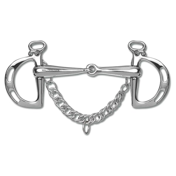Waldhausen Bit Hollow Silver 12.5 cm
