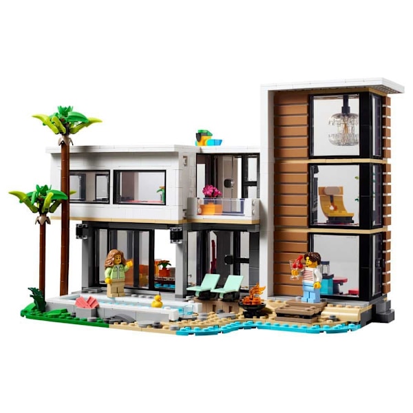 Lego Modern House Byggespil