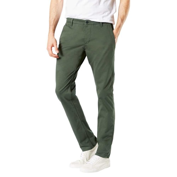 Dockers Byxor Supreme Flex Skinny Grönt 32 / 32 Man