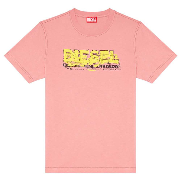 Diesel Diegor K70 T-shirt Med Korte ærmer Rosa M Mand