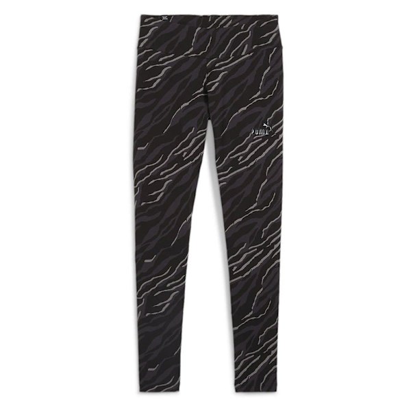 Puma Ess+ Animal Aop Leggings Grå S Kvinde