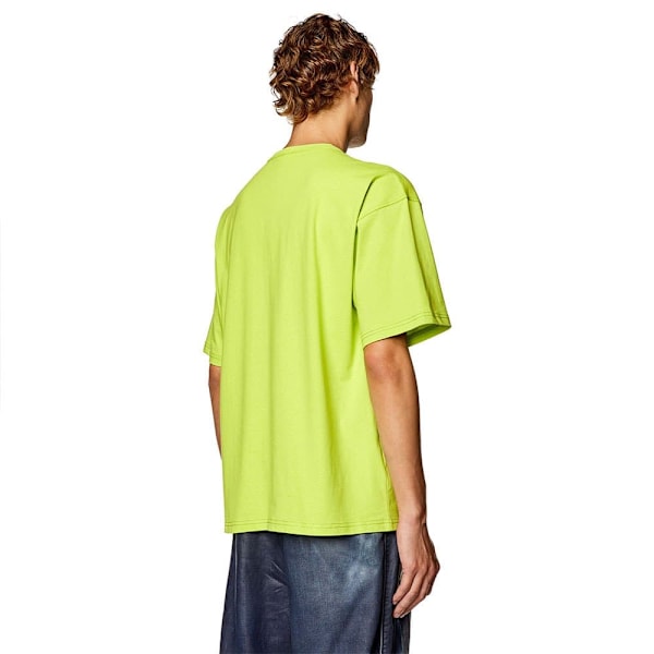 Diesel Kortærmet T-shirt Boxt Back Gul XL Mand