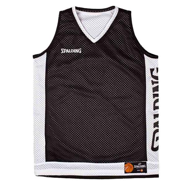 Spalding Reversible ærmeløs T-shirt Sort S Mand