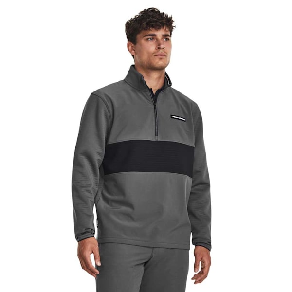 Under Armour Golf Tröja Med Halv Dragkedja Storm Daytona Grå S Kvinna