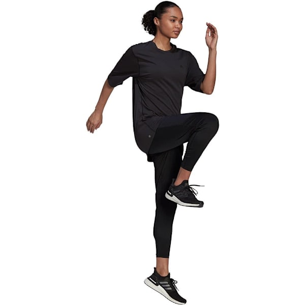Adidas Kortærmet T-shirt Run Icons Made With Nature Sort S Kvinde