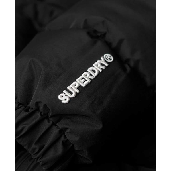 Superdry Sports Pufferjakke Sort M Mand
