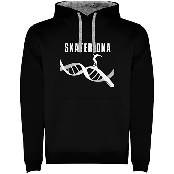 Kruskis Hættetrøje Skateboard Dna Two-colour Sort M Mand