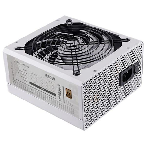 Mars Gaming Strømforsyning Mpb650w 650w 80 Plus Søvfarvet