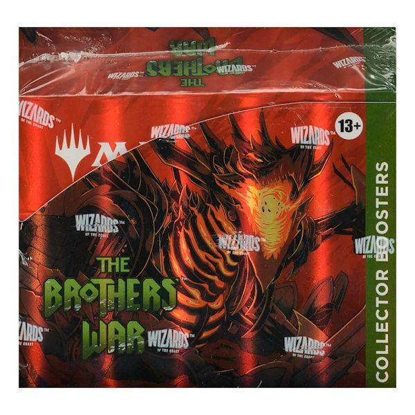 Wizards Of The Coast Magic The Gathering The Brothers War Collectors Booster Box Samlarkort  English