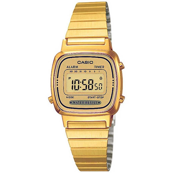 Casio Ur La670-wega Gylden