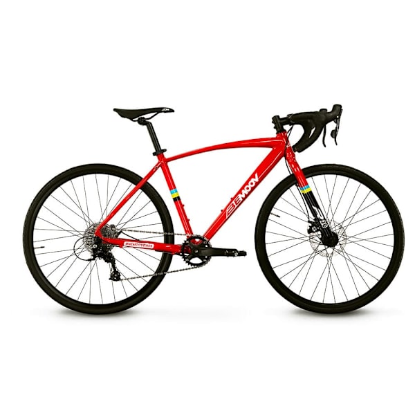 Bemoov R26´´ Cs-h100 10s 2024 Gravelcykel Röd 10-16 Years Pojke