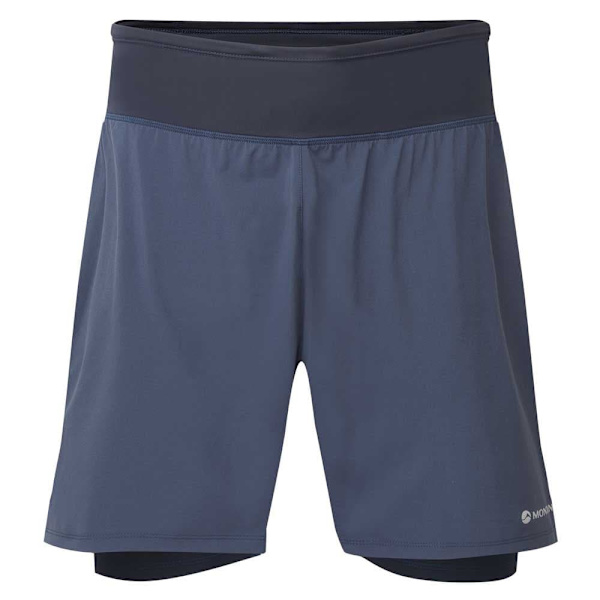 Montane Slipstream Twin Skin Shorts Blå L Man