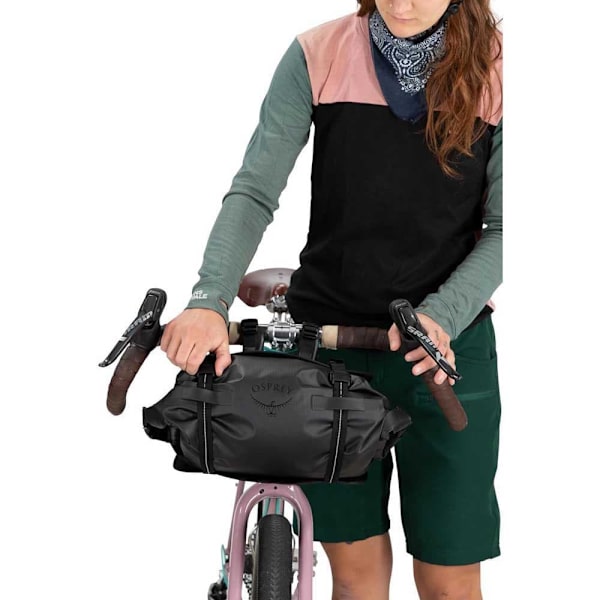 Osprey Escapist Ohjaustangon Laukku Musta L