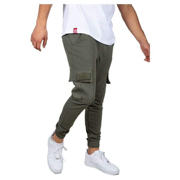 Alpha Industries Terry Byxor Grönt 2XL Man