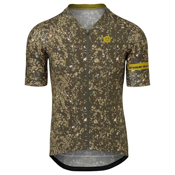 Agu High Summer V Trend Recycled Plastic 1 Lyhythihainen Pyöräilypaita Vihreä 2XL Mies