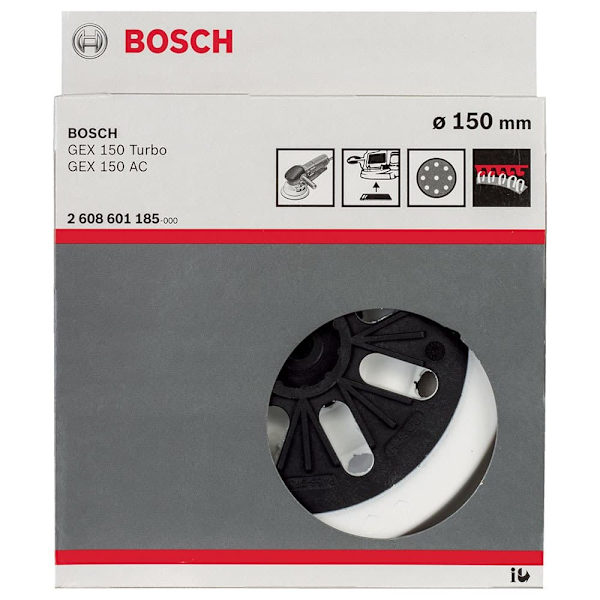 Bosch Professional Excentrisk Slipplatta Gex Turbo-soft 150 Mm Silver