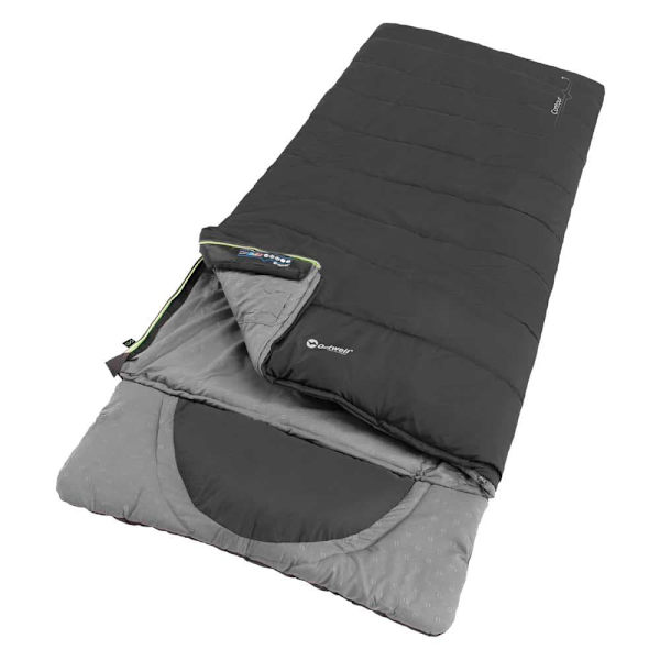 Outwell Sovepose Contour Grå Long / Left Zipper