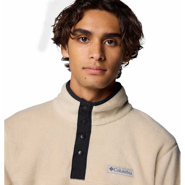 Columbia Steens Mountain™ Fleecejakke Med Halv Lynlås Beige XL Mand