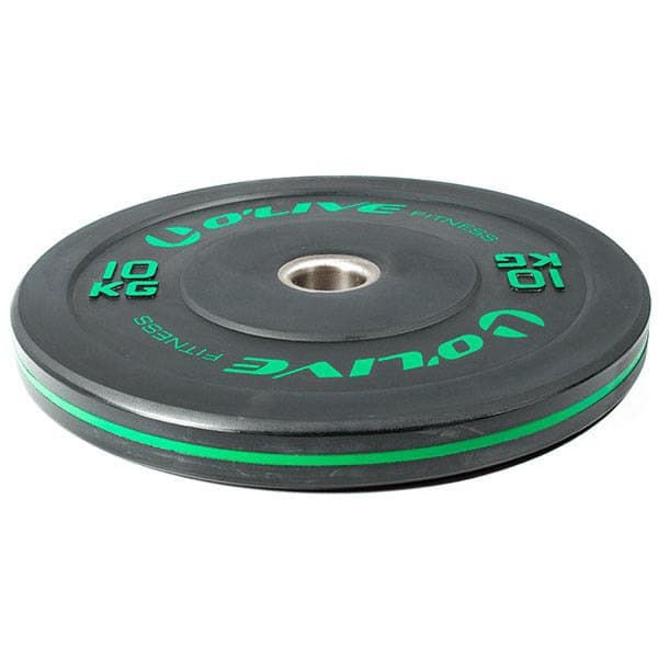 Olive Olympic Bumper Discs 10kg Sort 10 kg