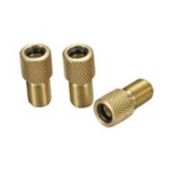 Xlc Pu-x10 Dumlop/presta Pumpeventiladapter 100 Enheder Gylden