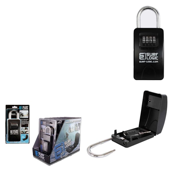 Surflogic Key Security Lock Maxi Musta