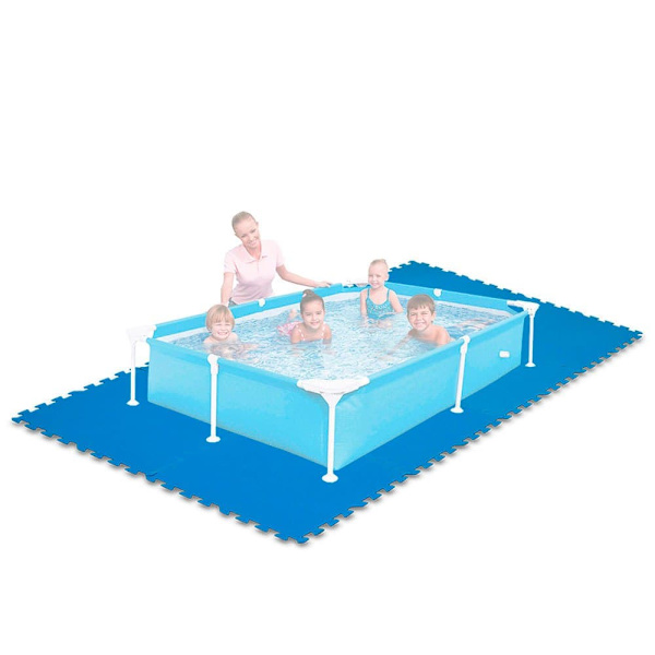 Intex Poolgolvskydd Blå 50 x 50 x 1 cm