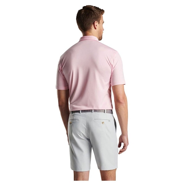 Peter Millar Kortärmad Piké Solid Stretch Rosa L
