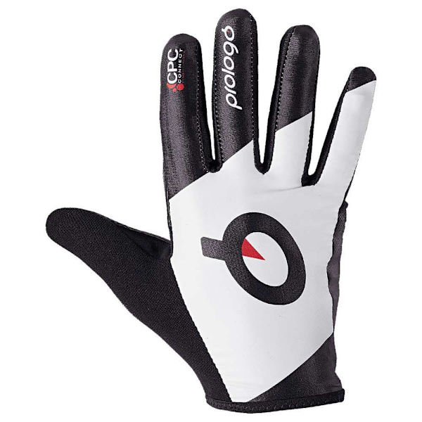 Prologo Lange Handsker Cpc Hvid,Sort XL Mand