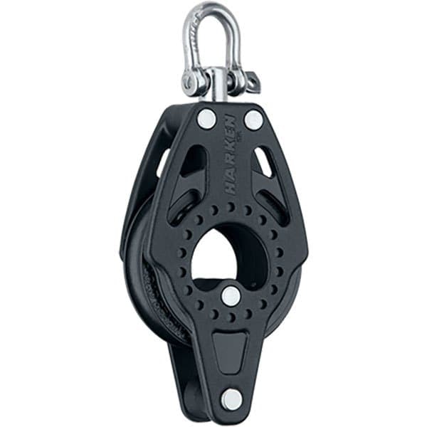 Harken Remskive Med Bøjle Carbo 57 Mm Sort