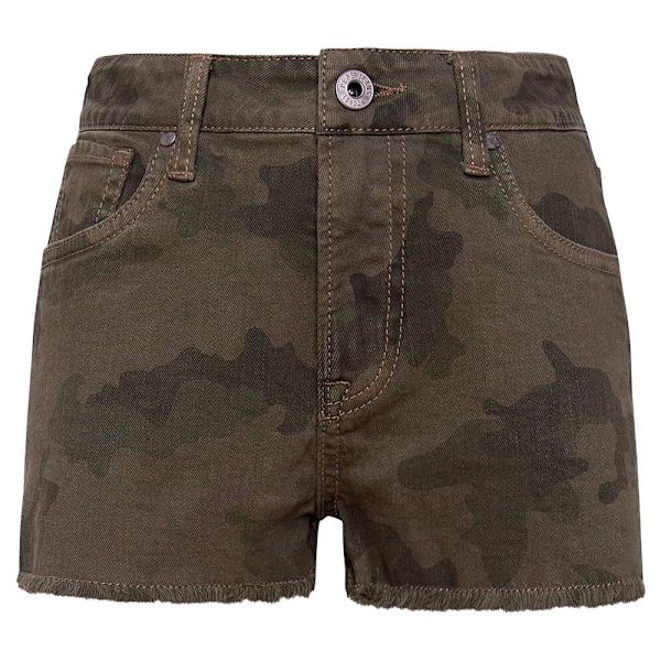 Pepe Jeans Shorts Byxor Patty Camo Grönt 8 Years Flicka
