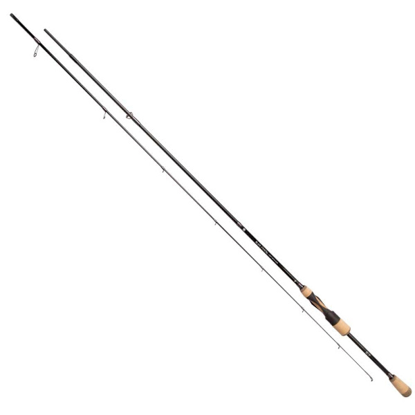 Mikado Roterende Stang Black Crystal Light Sort 2.23 m / 4-18 g