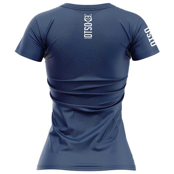 Otso Lyhythihainen T-shirt T-shirt Sininen L Nainen