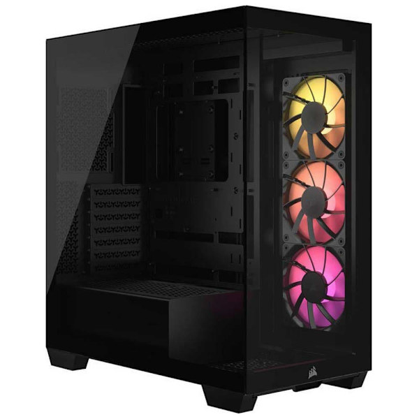 Corsair 3500x Argb Midi Pc-tårnhus Sort