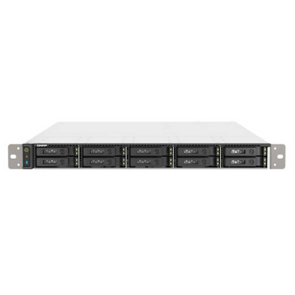 Qnap I Den Ts-h1090fu-7302p-128g Sort, Grå