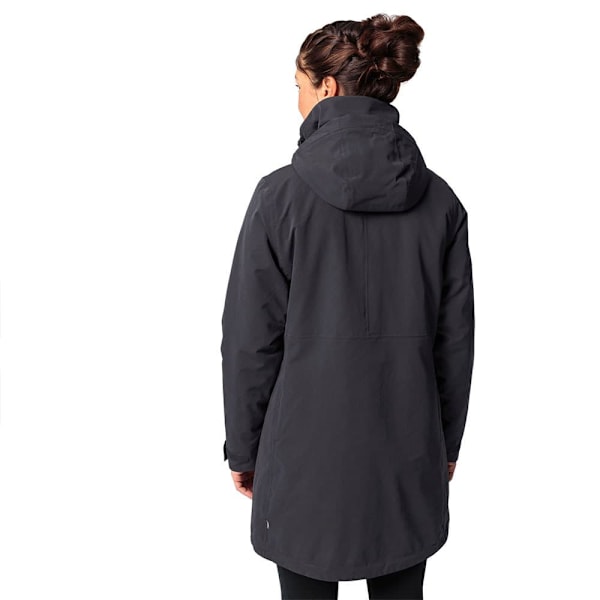 Vaude Skomer Wool Ii Parka Svart 38 Kvinna