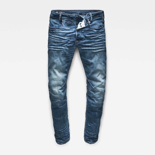 G-star Jeans D Staq 5 Pocket Slim Blå 28 / 32 Man