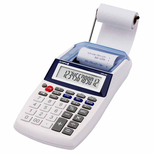 Olympia Lommeregner Cpd 425 Sort Hvid