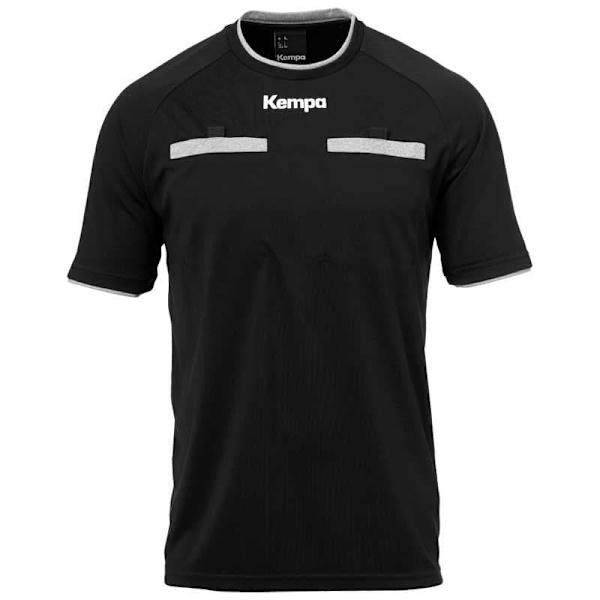 Kempa Lyhythihainen T-paita Referee Musta 3XL Mies