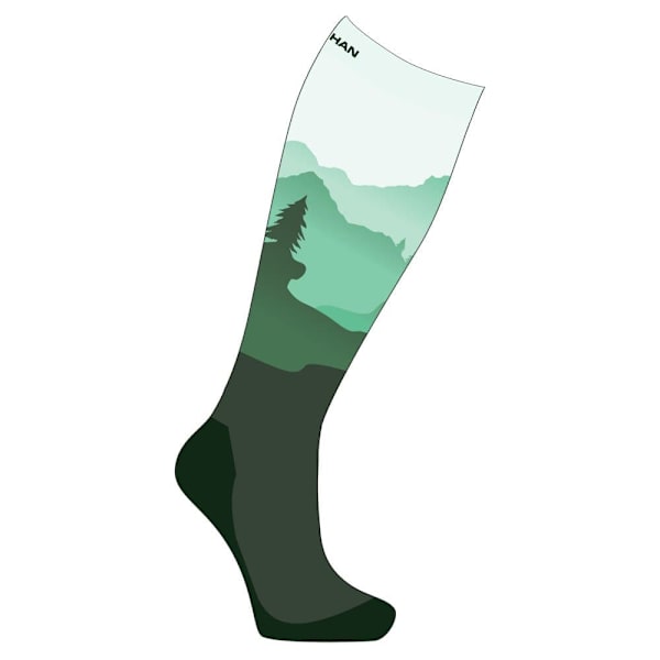 Nathan Strumpor Adventure Speed Compression Otc Grönt EU 45-48 Man