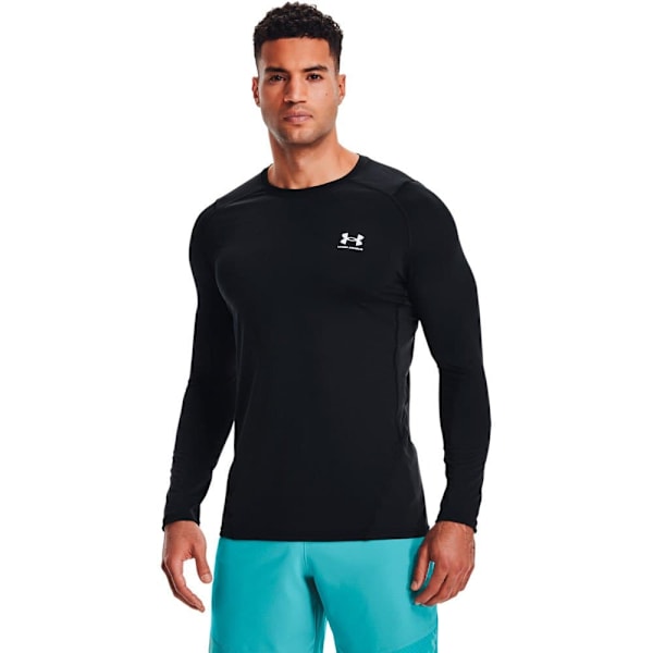 Under Armour Langærmet T-shirt Heatgear Armour Fitted Sort L / Regular Mand