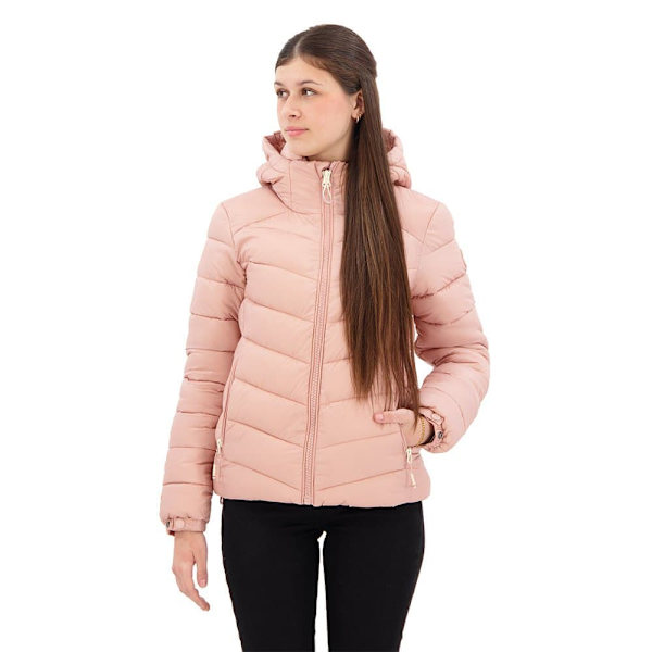 Superdry Fuji Padded Jacka Rosa XS Kvinna